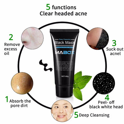 BLACKHEAD REMOVER CHARCOAL DEEP CLEAN FACE MASK