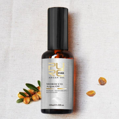 Pure Organic Moroccon Argan Oil - Essential natural nutrients for skin and hair